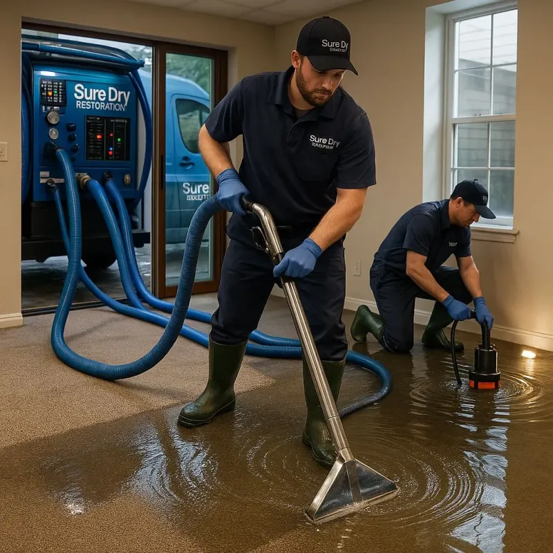 Water Extraction and Removal process in White Island Shores, MA